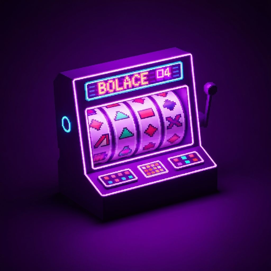 Purple Pixel Slot Machine